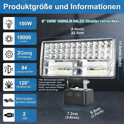 Led per makita 18 - 84,