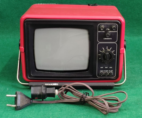 Televisore vintage portatile - televisore,