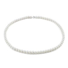 COLLANA PERLE BOCCADAMO DONNA ORO BIANCO 18 KT ELEGANTE IDEA REGALO ORIGINALE