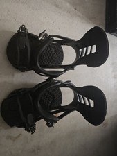 Attacchi Snowboard K2 Nero - Cinghie Regolabili - All-Mountain Freestyle - Usato