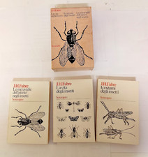 COFANETTO 3 LIBRI - FABRE J. H.  - LA VITA DEGLI INSETTI