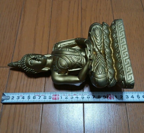 Buddha statue seated gold - buddha,