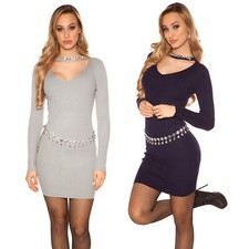Abito maglia donna  collo