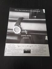 1987 OROLOGIO MOMENTO OFFICINA ALESSI DESIGN ALDO ROSSI VINTAGE AD PUBBLICITA