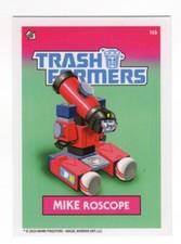 MIKE ROSCOPE TRASHFORMERS SERIES 1 CARD 16b MARK PINGITORE
