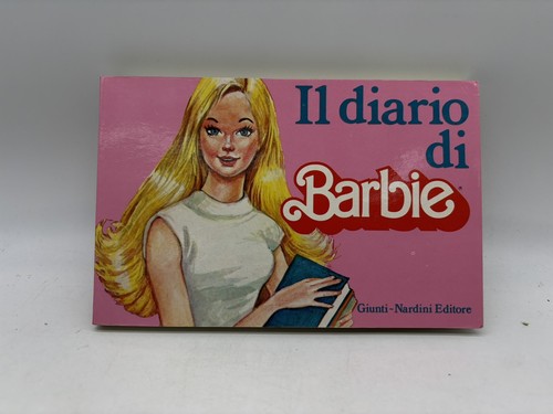 Diario barbie mattel 1977 - diario,