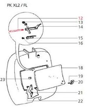 Vespa PK XL2/​FL Scudo Gambe