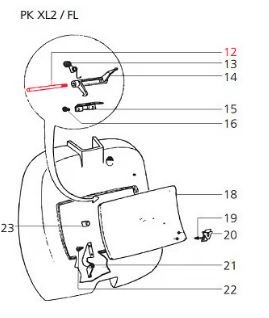 Vespa xl2 scudo - pk, xl2/​fl