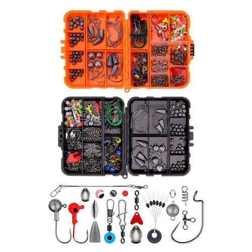 257pcs tackle box kit - tackle,