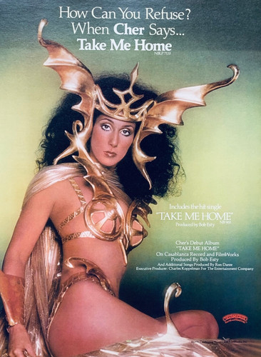 Cher 1979 poster pubblicitario - cher,