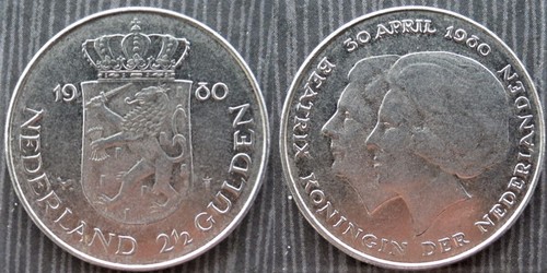 Netherlands 1 2 gulden - #, 2-1/2
