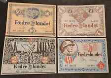 DNSAP Banconote Tedesche WW2 WWII SS Freikorps Legione Danese Danimarca Valuta