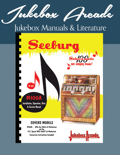 Seeburg m100a c manuale - m100a, r.c.