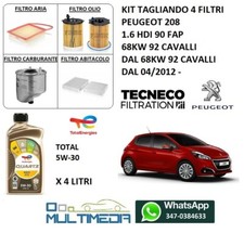 TAGLIANDO FILTRI E OLIO