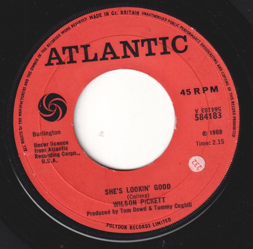 Wilson pickett she lookin - wilson, lookin'