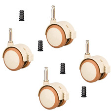 Set Di 4 Ruote Girevoli per