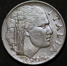 Italia 20 Centesimi 1940