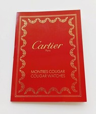 CARTIER Montres COUGAR Watches Booklet Libretto Manual