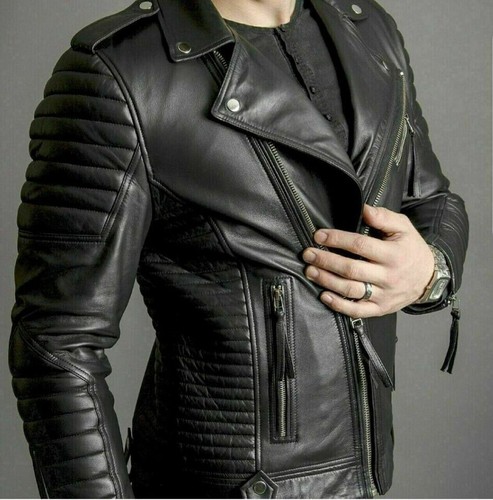 Giacca uomo pelle vera - ,