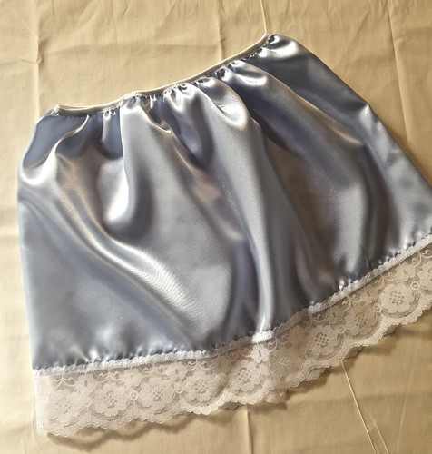 Sottogonna slip mezza vita blu