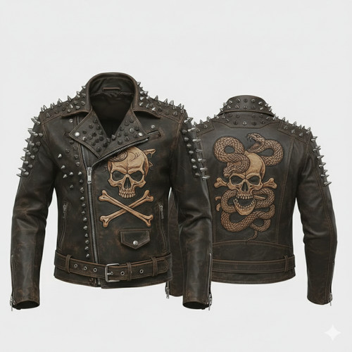 Giacca motociclista uomo - da,