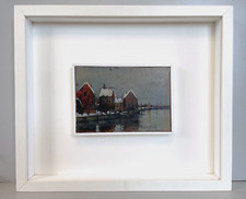 ANTICO DIPINTO OLIO U. Montini