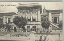 ZOGNO  ( Bergamo ) - Asilo infantile - viaggiata  25.10.1915  - aav916