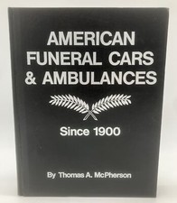 AMERICAN FUNERAL CARS AMBULANZE MCPHERSON CARRO FUNEBRE STORIA AUTO LIBRO CRESTLINE