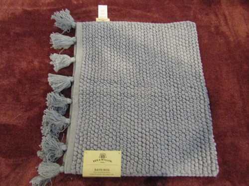 Tappeto bagno blu con - bagno,