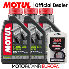 KIT FORCELLA 3 FLACONI FORK OIL HONDA VARADERO 1000 04-06 CON KIT PARAOLI ARI053