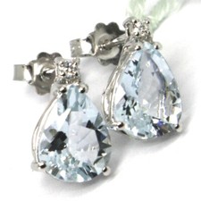 ORECCHINI ORO BIANCO 750 18K