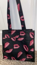Joymax Black Tote With Pink