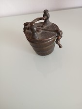 Vaso vasetto in metallo