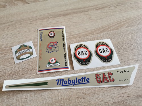 Gac mobylette custom - custom, pegatinas