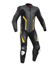 Gimoto Aragon Racer Line Taglia 56 Tuta In Pelle Da Moto Per Uomo