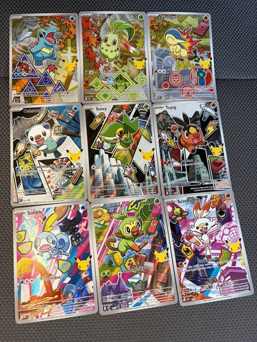 Set completo pokemon starter - set,
