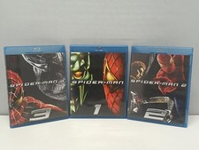 Lotto Trilogia Spiderman 1 2 3 Sam Raimi Film Bluray Italiano Usato Blu Ray