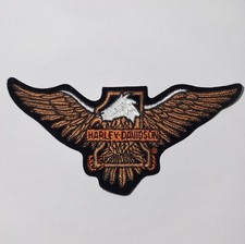 Toppa ricamata aquila numero