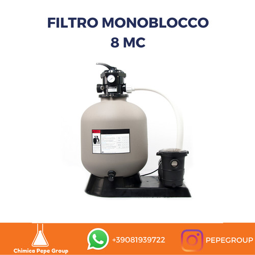 Filtro monoblocco per piscina - monoblocco,
