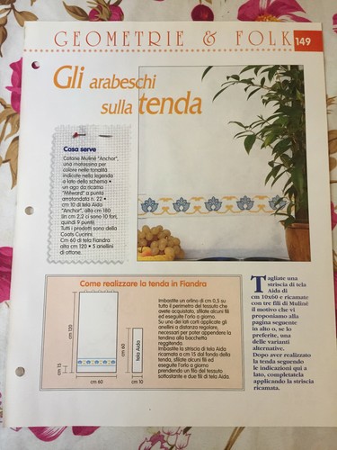 Schema punto croce - , ricamo