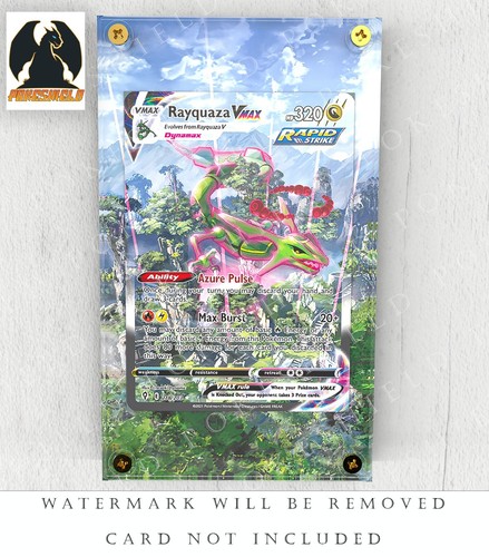Rayquaza vmax espositore carte - espositore,