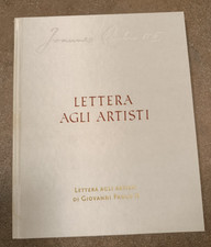 Lettera agli Artisti di