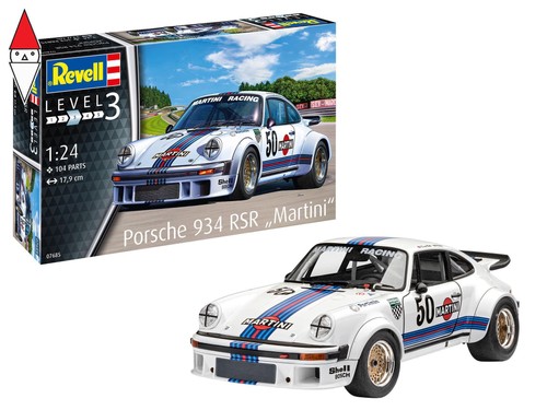 Revell porsche 934 rsr - 1/24,
