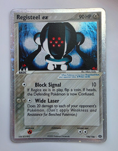 Registeel 100 106 - ex, 100/106
