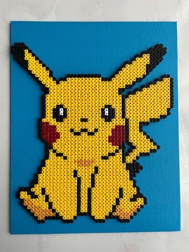 Pixel art perles a repasser - /,