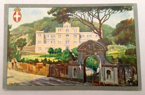 Cartolina croce rossa - rossa,