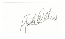 Autografo Mark DeCarlo taglio