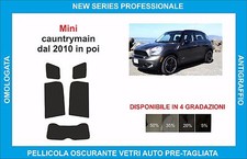 pellicole oscuranti vetri mini cauntryman dal 2010-2016 kit post
