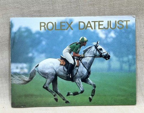 Rolex datejust 1992 booklet - datejust,