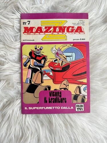 Fumetto manga mazinga anno 1 - mazinga,